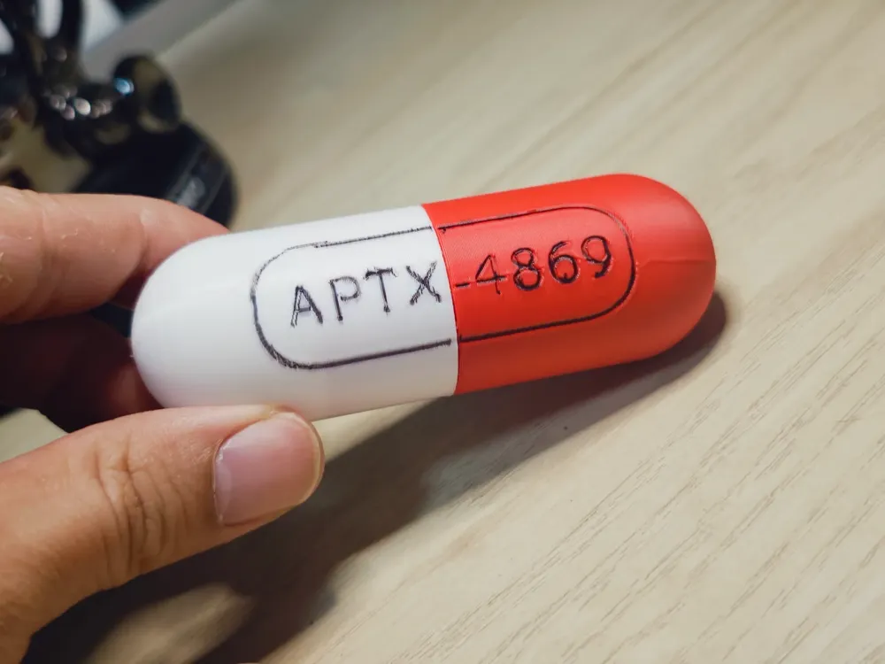 3Dプリント 名探偵コナンAPTX4869薬盒 - 無料3Dモデル -MakerWorld
