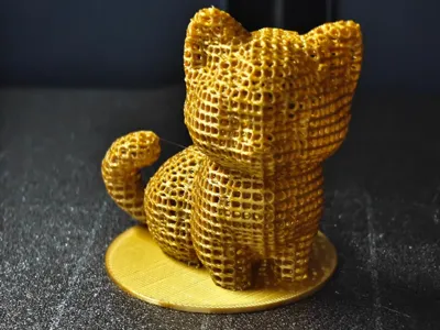 Openwork Kitten