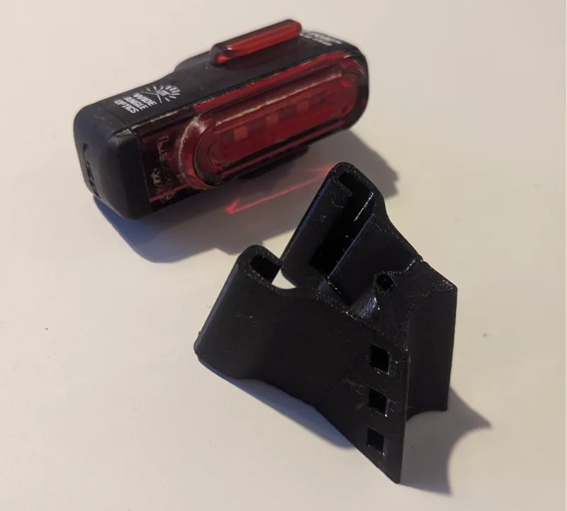 Lezyne strip 150 rear light mount