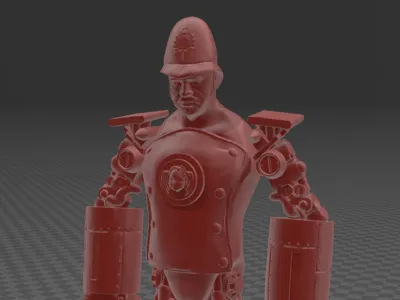 A British Robocop thing