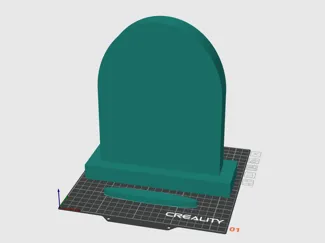 Pet grave stone