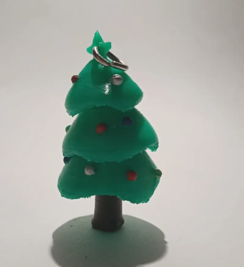 Llavero articulable (arbol de navidad)