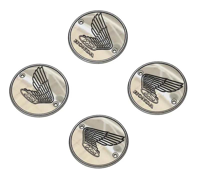'60s Honda Motorcycle Tank Badges