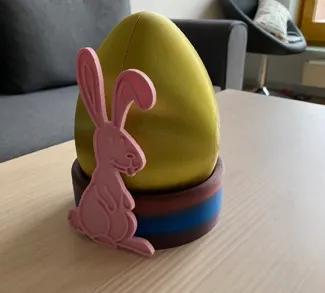 Openable easter egg refined