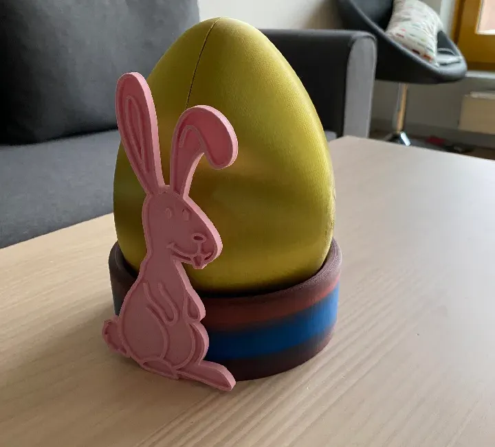Openable easter egg refined
