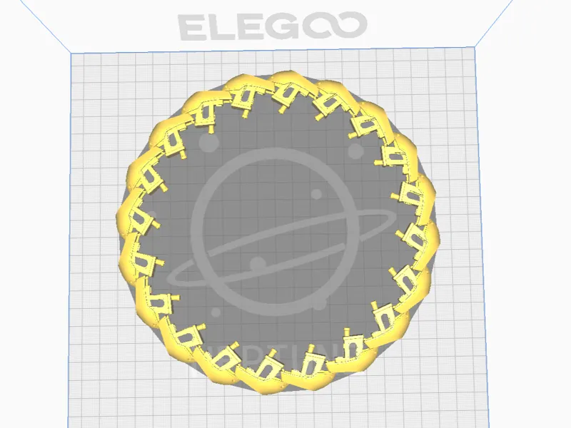 Benchy Wreath