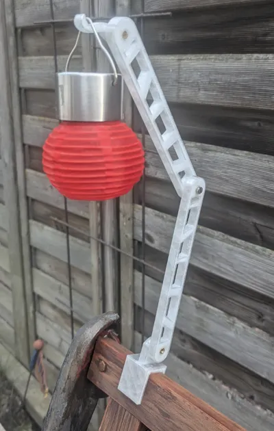 solar lamp stand