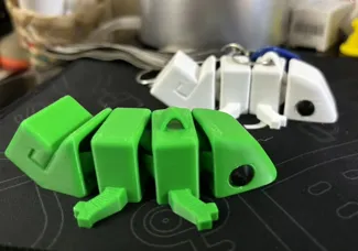 可动蜥蜴 钥匙扣 摆件 玩具