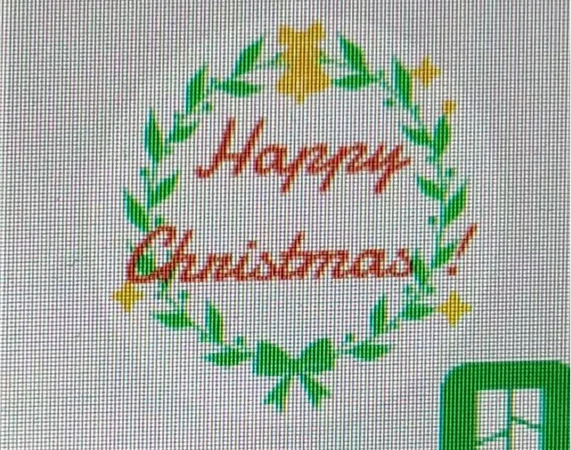 圣诞快乐Happy Christmas 吊牌 徽章