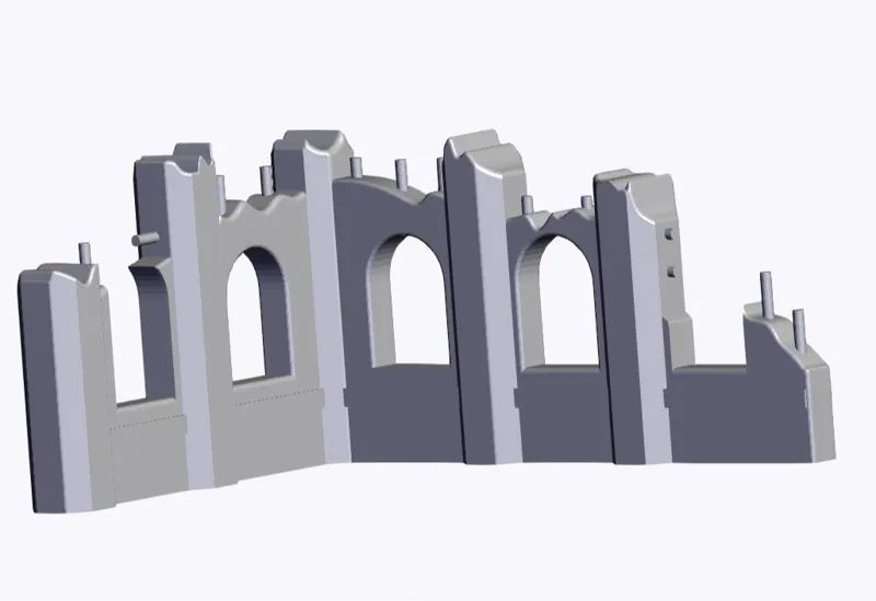 Ruined Wall (L)