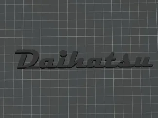 Daihatsu-Schriftzug