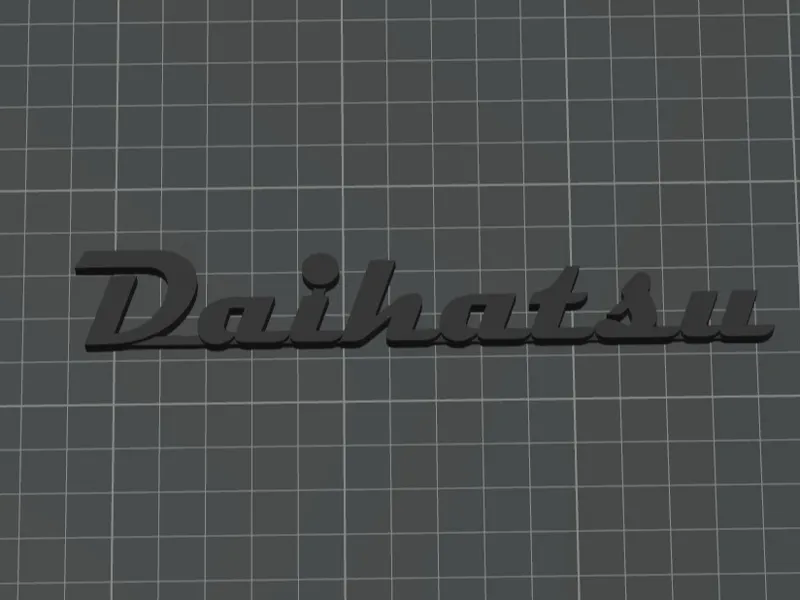 Daihatsu-Schriftzug