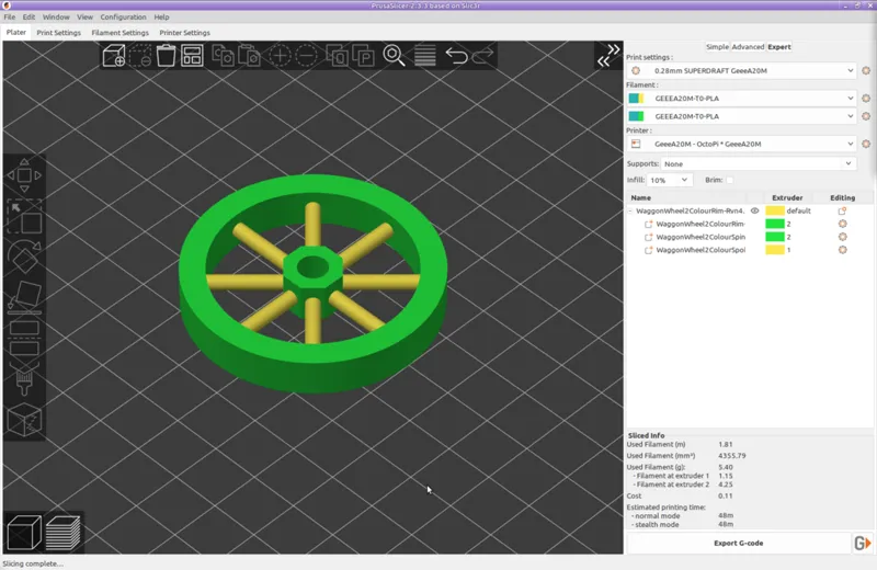 Geeetech A20M Prusaslicer/superslicer profile