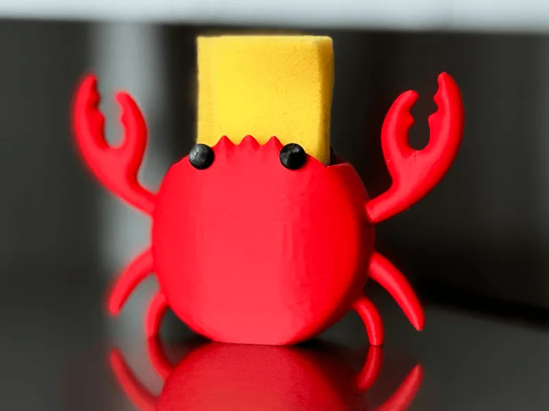 Quirky Crab Sponge Holder for Your Kitchen