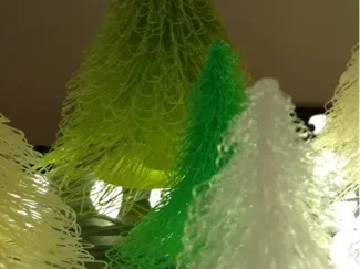 Stringy Christmas Tree