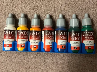 multiboard miniature paint holder