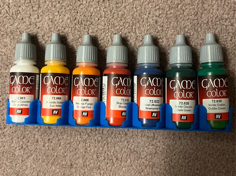 multiboard miniature paint holder