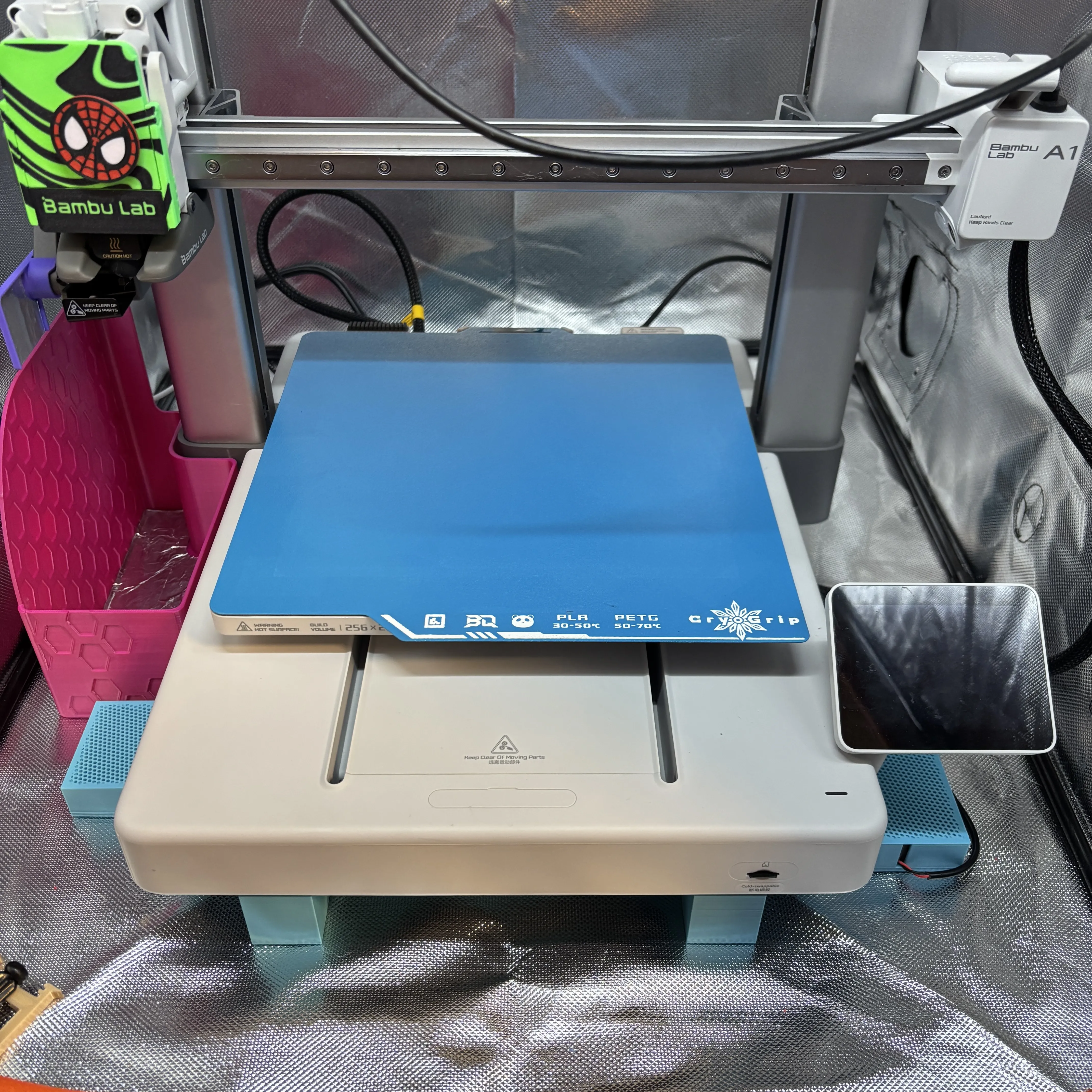 Mini Fan Riser A1 Fan Riser for Enclosed Printers - Free 3D Print Model - MakerWorld