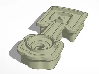 Piston cookie cutter