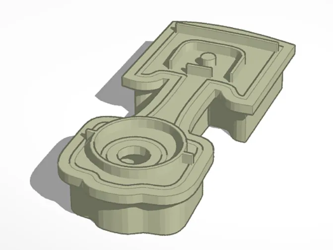 Piston cookie cutter