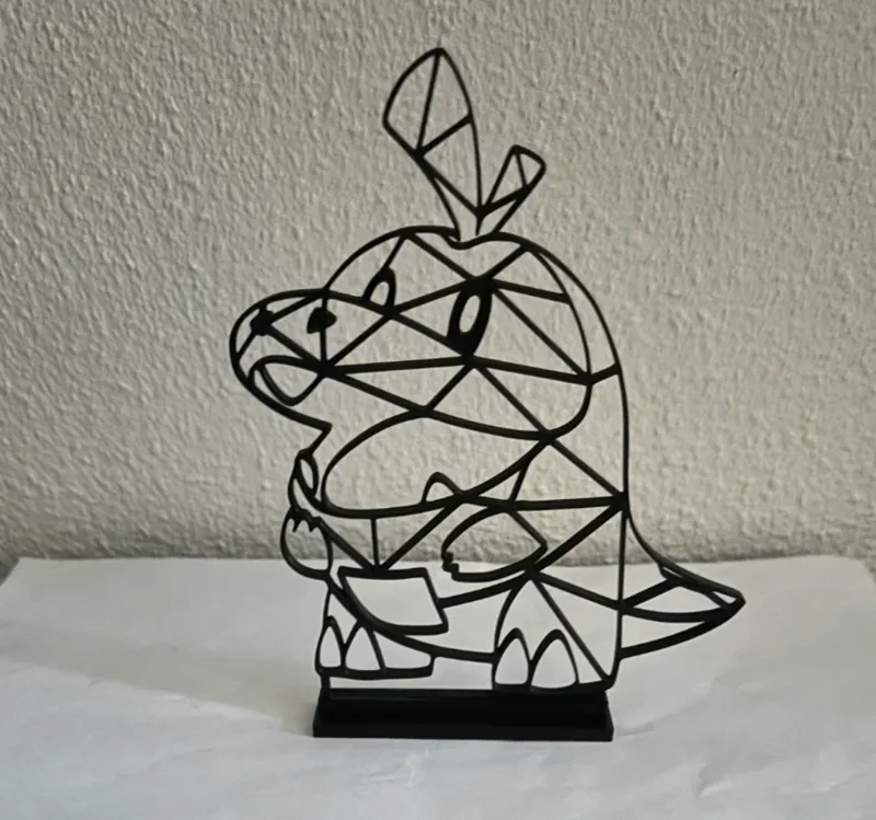 Geometric Fuecoco Pokémon
