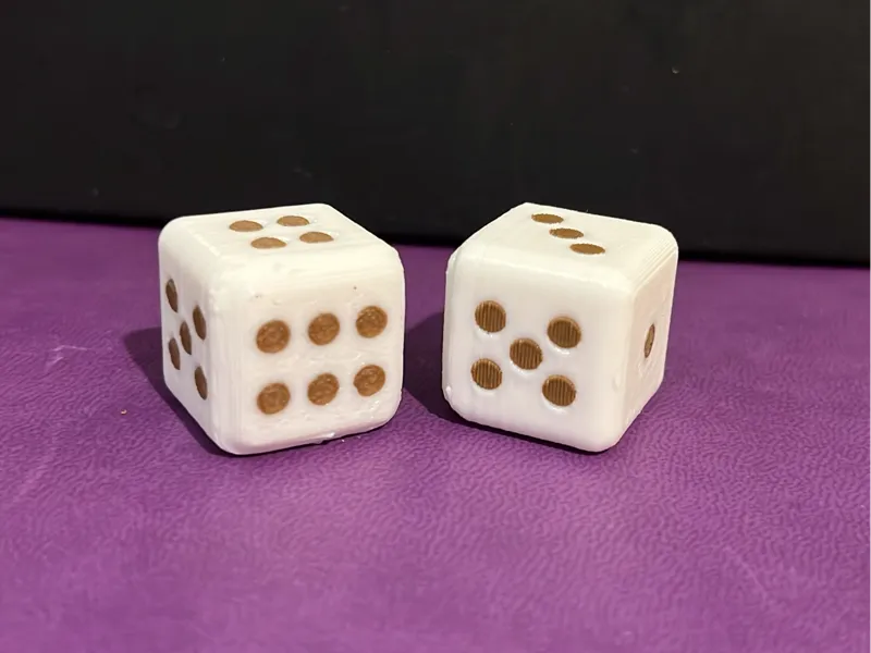 dice - 2 color