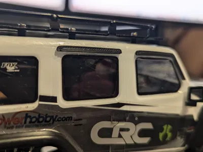 Scx24 Jeep Wrangler rain guards