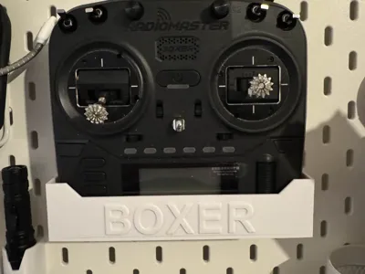 Radiomaster Boxer Halter for IKEA SKADIS pegboard