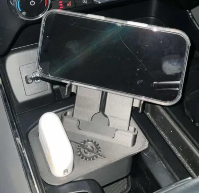 F-150 iPhone 16 Charging Station w Airpods Holder