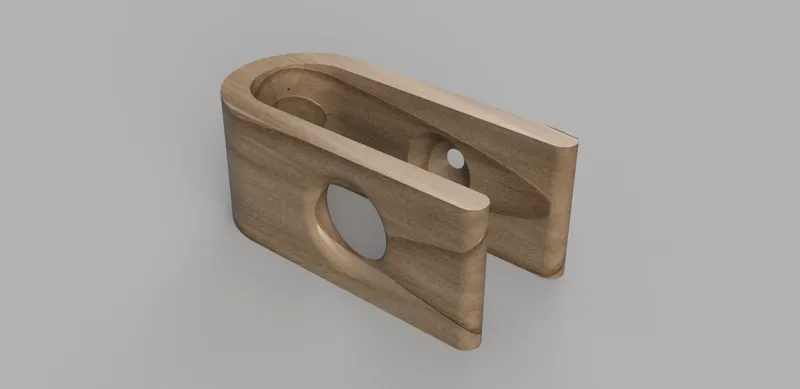 Under desk laptop holder