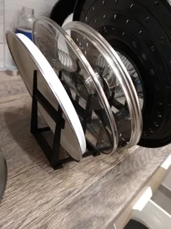 Pan and lid holder