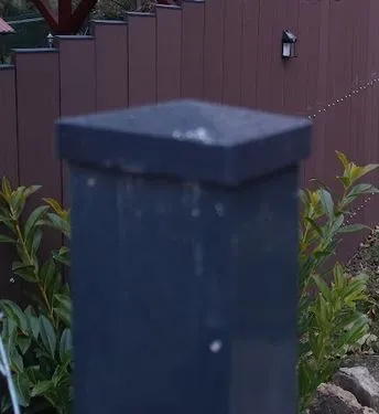 Cap for 6x4cm fence pole