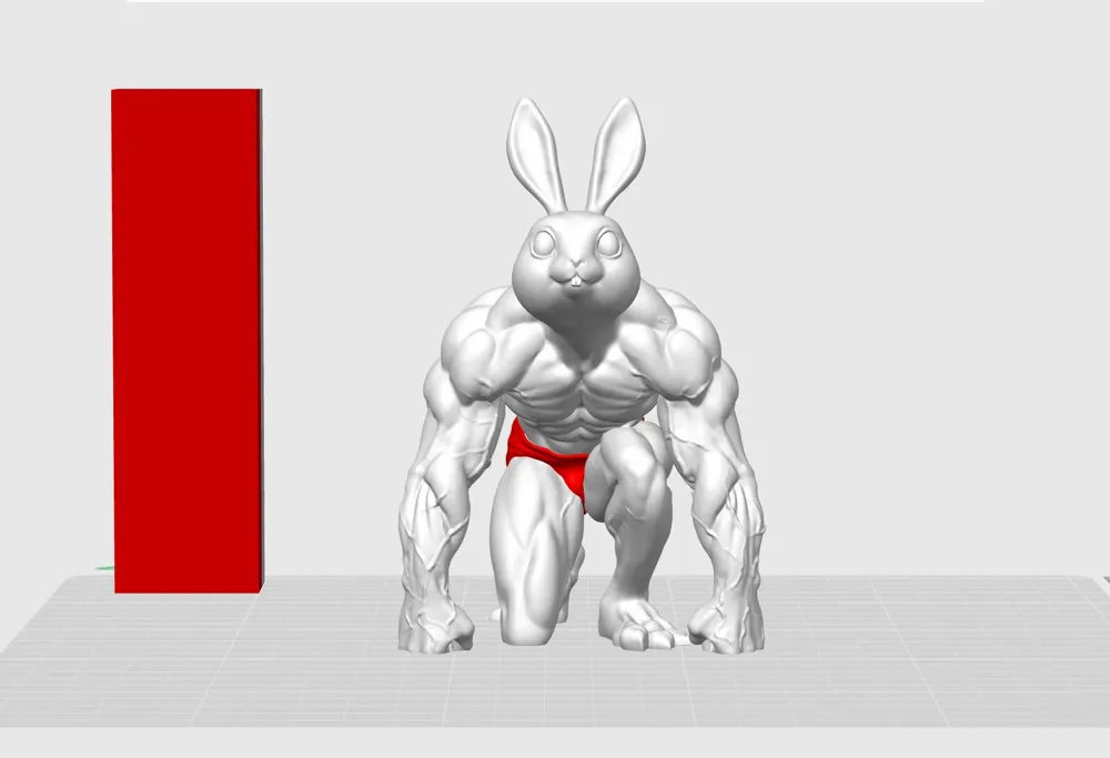 Muscular Rabbit and his Girlfriend by user_2745733882 - MakerWorld