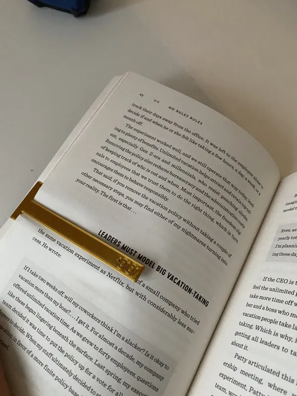 Precision Bookmark
