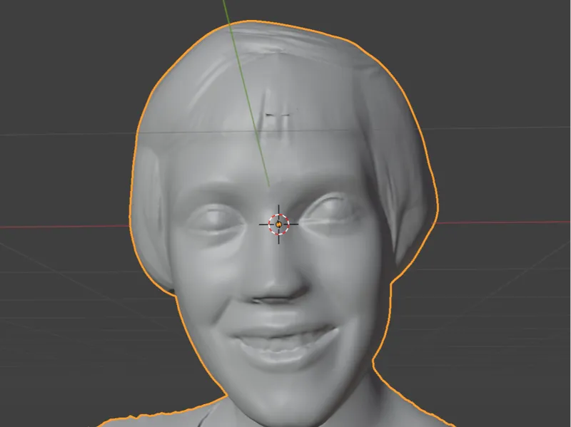 julie andrew head sculpt
