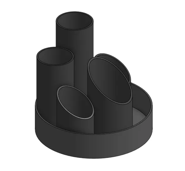 Circular desk Organizer by A Random Guy - MakerWorld