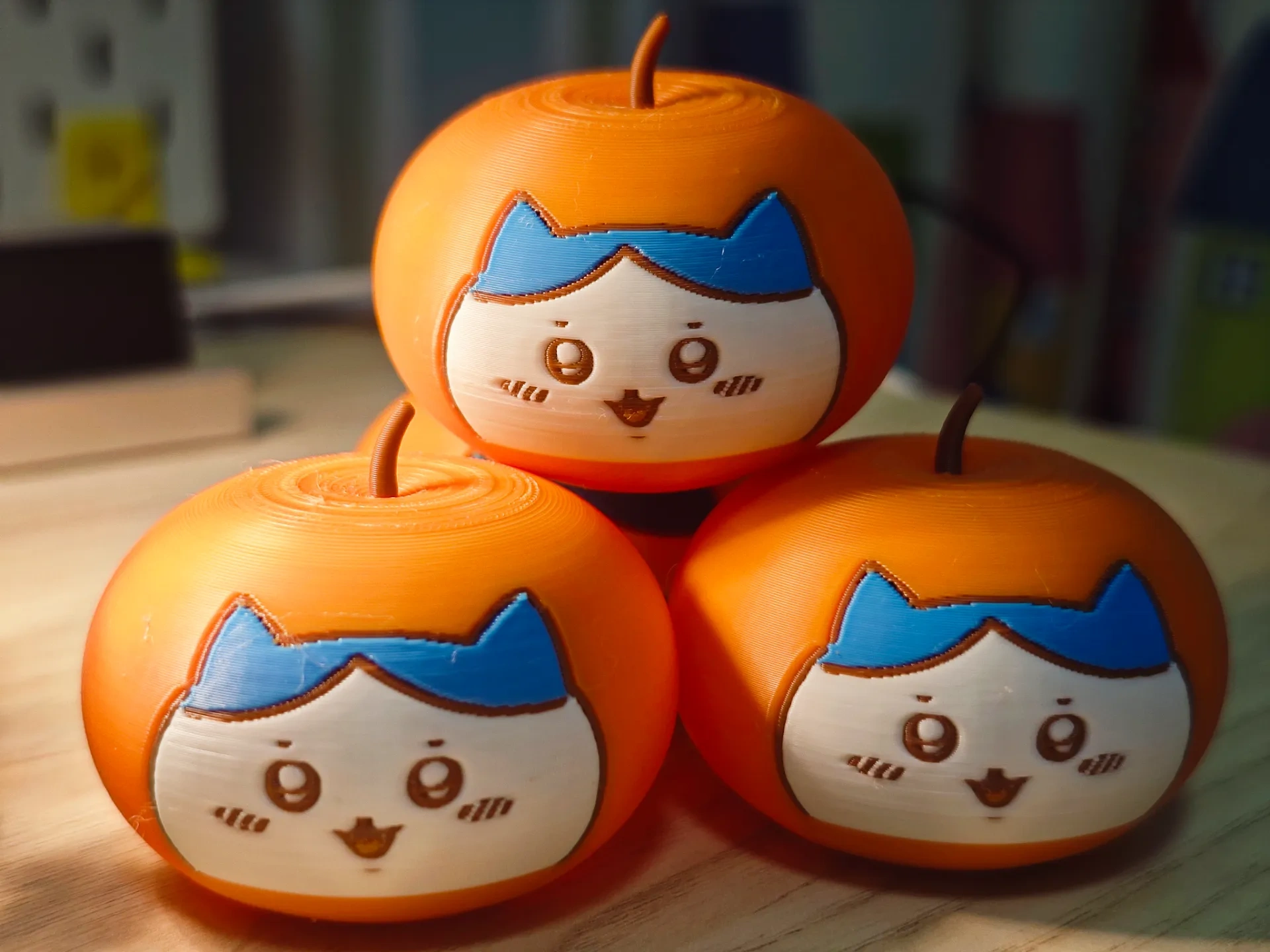 Chiikawa the big orange cat - Free 3D Print Model - MakerWorld