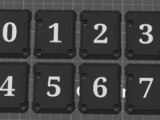 CoPrint CX-1 Covers with number