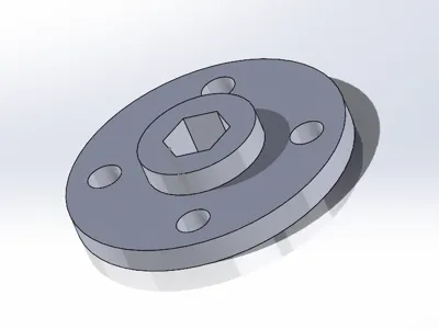 M4 Hex Gear Hub