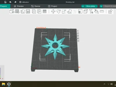 throwing star