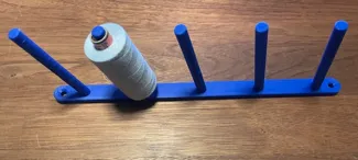 thread spool holder for wall mounting