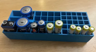 Batterieschachtel