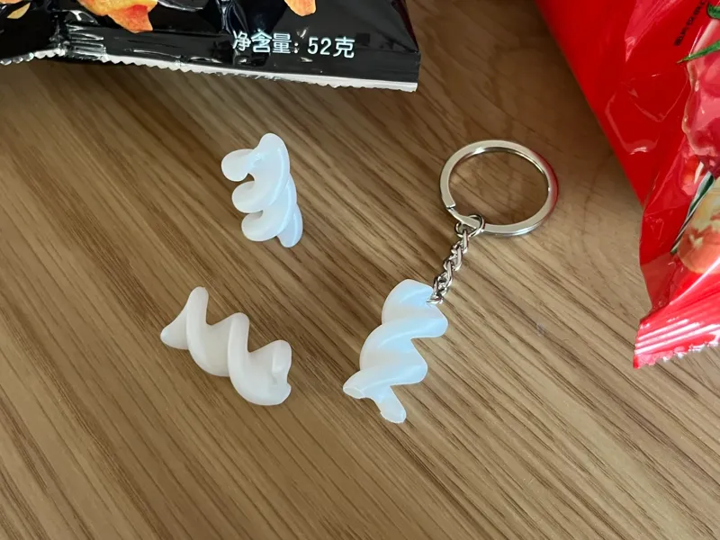 浪味仙 捏不碎解压钥匙扣/钥匙链/挂饰