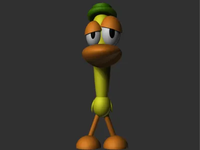 articulated pocoyo duck