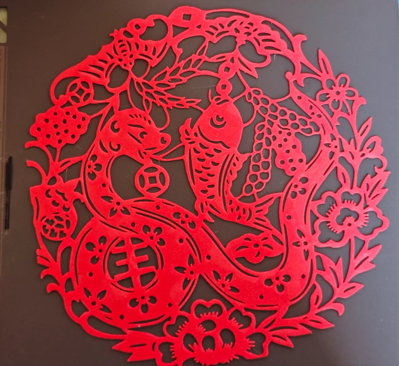 Snake Window Display Year of the Snake Window Decoration - Abundance Every Year by Lumbm ...