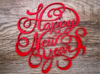 New year decoration