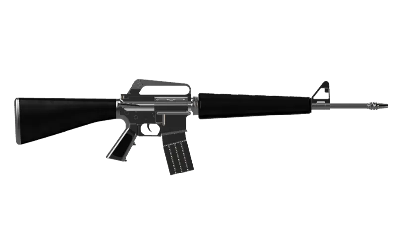 M16A1 Machine gun - Fucile automatico M16A1