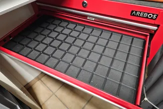 Arebos Gridfinity Tool Drawer Cart Base Plate