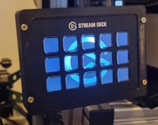 holder stream deck racing sim