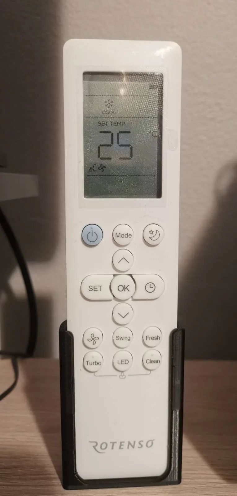 Rotenso/Midea AC remote control wall mount (stand)